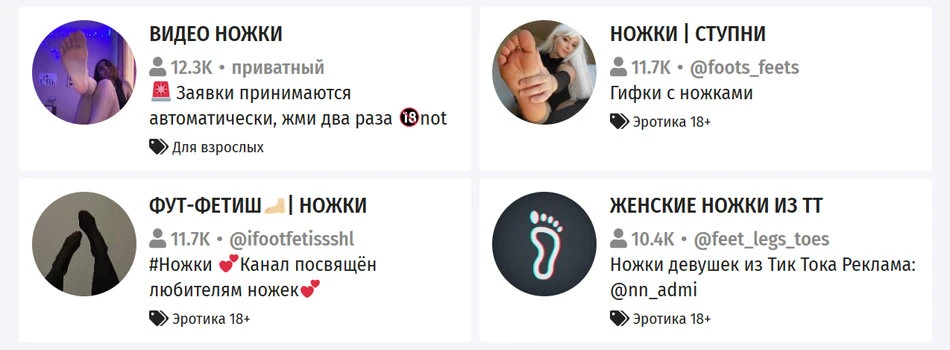 Примеры каналов в телеграм