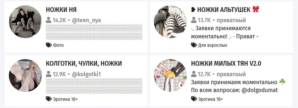 Примеры каналов в тг